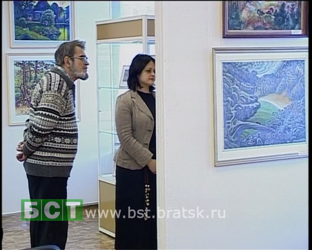 В городском выставочном зале открылась экспозиция братского художника Николая Матуса