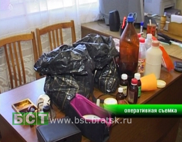 Наркотический промысел в Братском районе