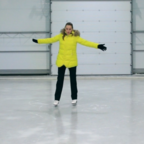 РАЗРЯДКА: на коньках первый раз