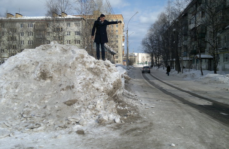 За плохую уборку снега оштрафуют дорожников из Ангарска
