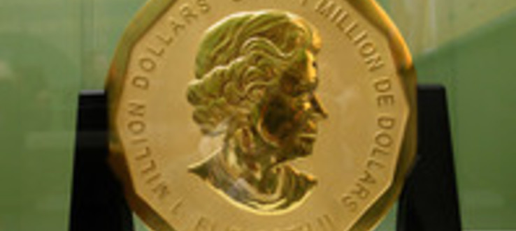 Из Музея Боде в Берлине похищена гигантская монета весом 100 кг