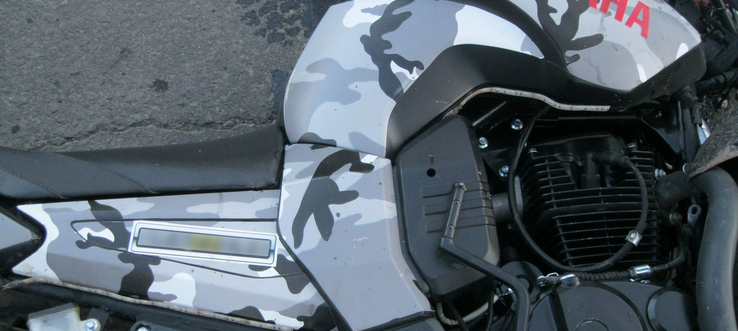 Юный мотоциклист попал в ДТП в Падуне
