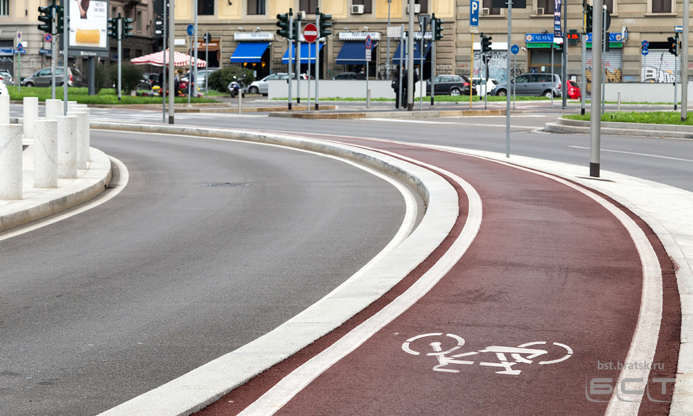 Специальные велодорожки могут появиться в Братске
