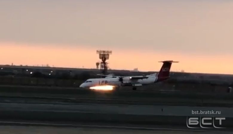 Аварийная посадка пассажирского самолета в Перу попала на видео