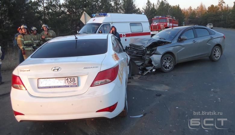 В день по ДТП. За минувшие выходные на дорогах Братска и Братского района пострадали 11 человек