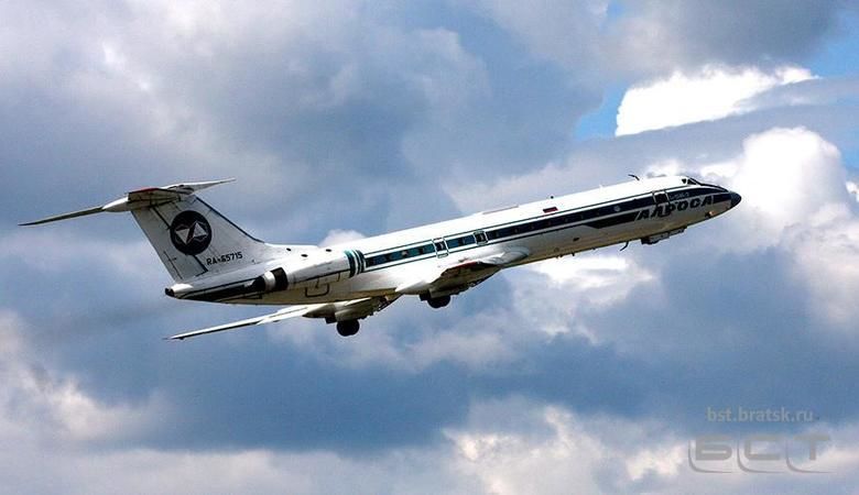 Последний рейс Ту-134  вылетел из Иркутска