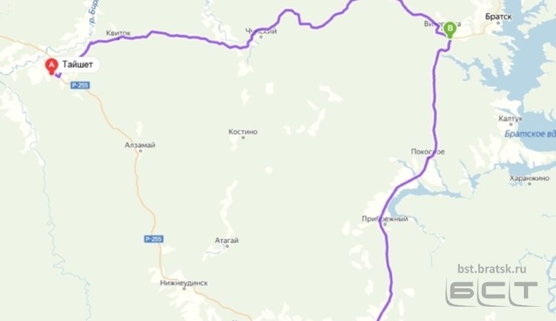 Автодорога от Тайшета до Тулуна перекрыта в связи с паводками