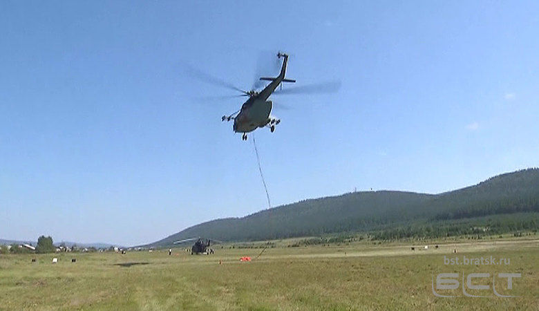 Армейская авиация потушила все назначенные очаги пожаров в Красноярском крае