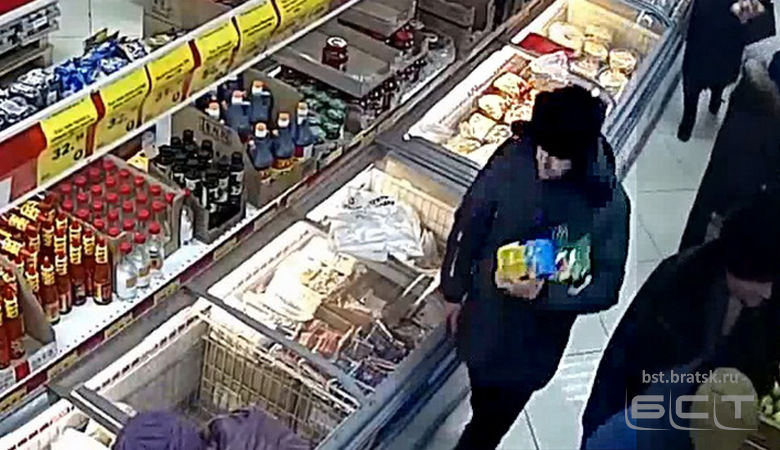 Полиция Братска разыскивает причастных к кражам с банковской карты и в магазине