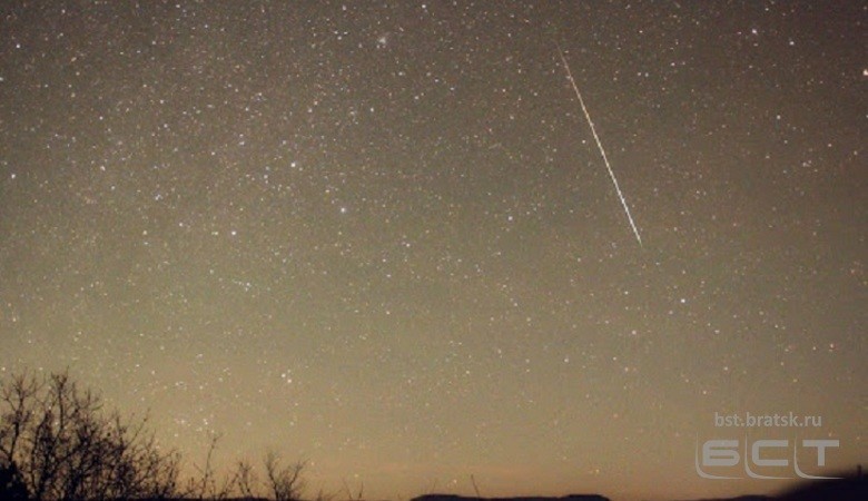 Жители Иркутской области смогут наблюдать метеорный поток ночью с 13 на 14 декабря