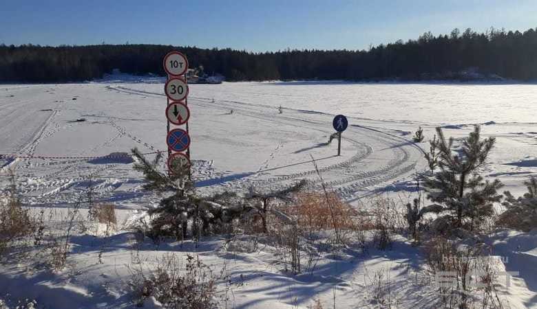 В Братском районе официально открыли две ледовые переправы 
