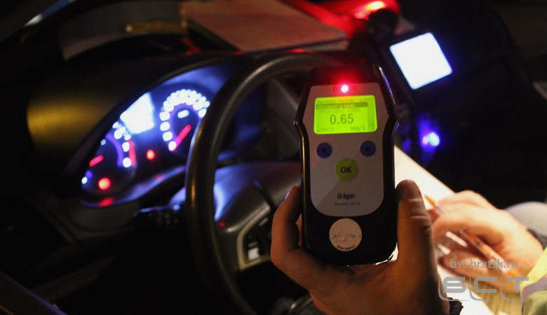 В Братске и районе пройдут проверки водителей на состояние алкогольного опьянения