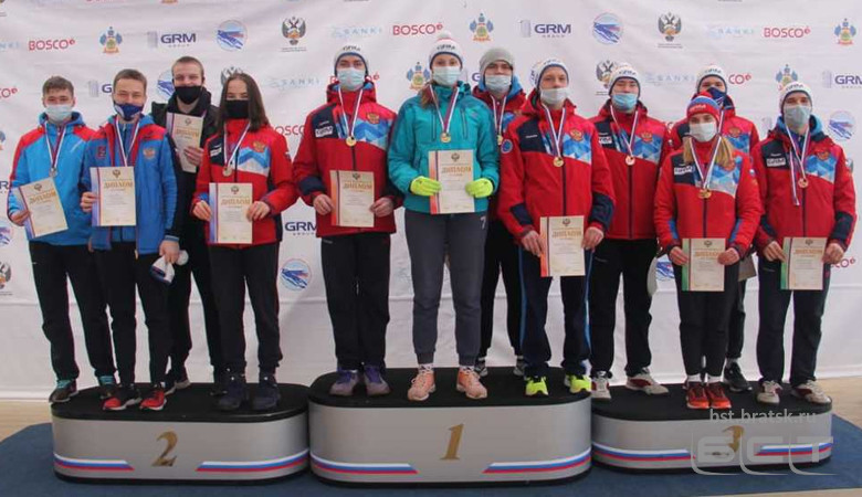 Братчане стали серебряными призёрами на первенстве России по санному спорту среди юниоров