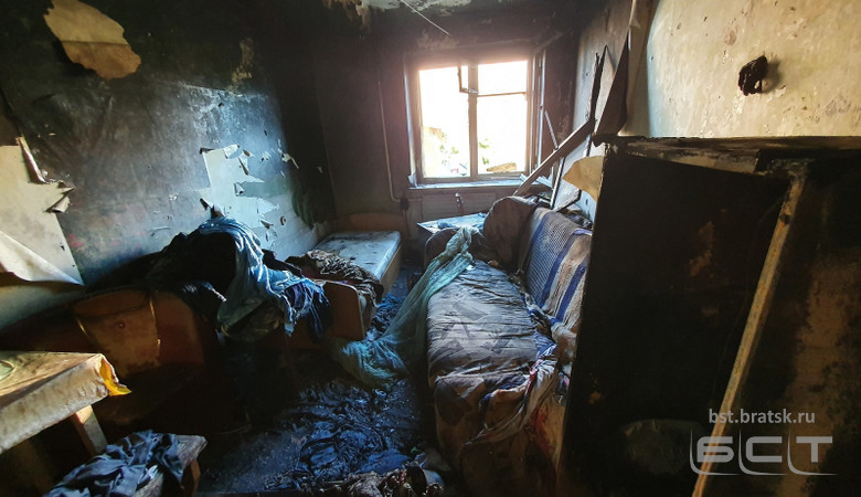 В Братске задержан подозреваемый в поджоге общежития 