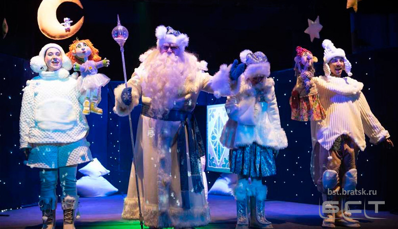 Братский театр кукол «Тирлямы» приглашает детей на новогодние представления