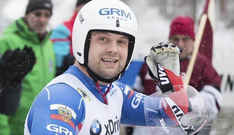 Семён Павличенко и Александр Горбацевич вошли в десятку лучших на очередном этапе Кубка мира по санному спорту