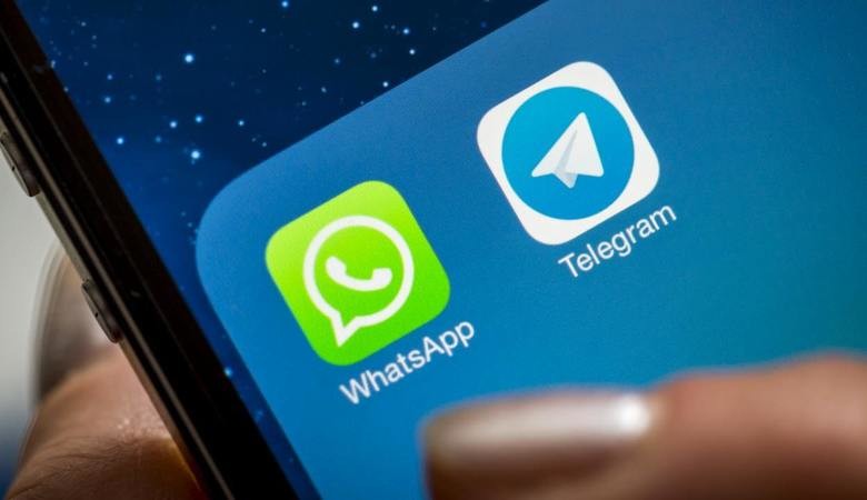 Telegram обогнал WhatsApp  по популярности в России